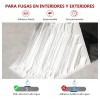 Cinta Impermeable Butilo Glowlin 10m x 10cm Tapa Goteras Plata