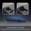 COLIKES Wireless Ergonomic Keyboard, Backlit Keyboard Silent with 15 RGB