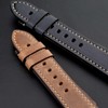 BISONSTRAP Leather Watch Band 23mm, Antique Watch Straps for Men,