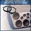 INFINAUTO Speaker Spacer Ring Tweeter Speaker Spacer Adapter Front for
