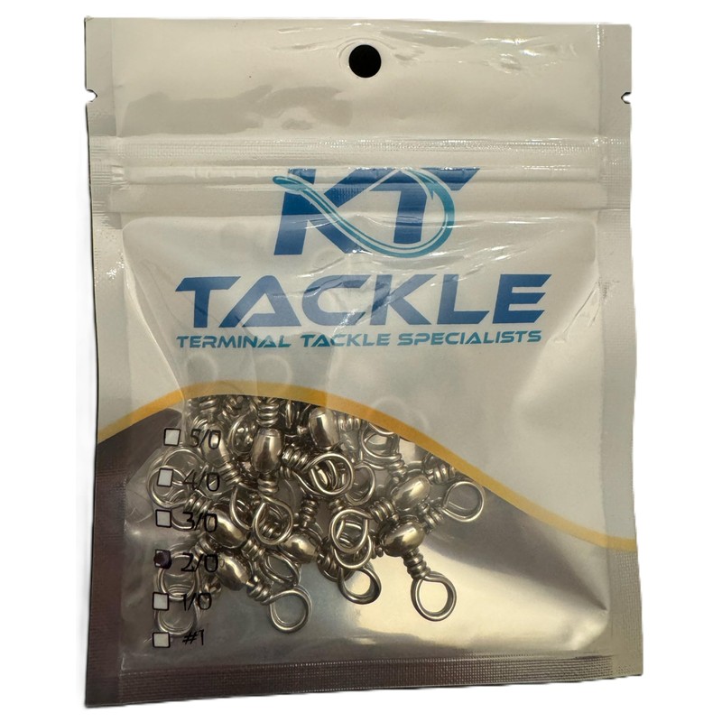 KT Tackle Sea fishing 3 way swivels 4 sizes avaliable