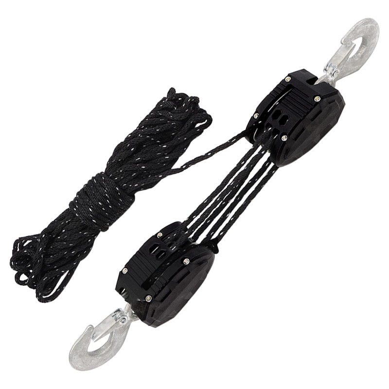 XSTRAP STANDARD Heavy-Duty 2,000LB 50 Feet Reflective Rope Hoist Pulley