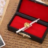 Hztyyier Flute Brooch Nickel Silver/Gold Plated Women Brooch Pins with
