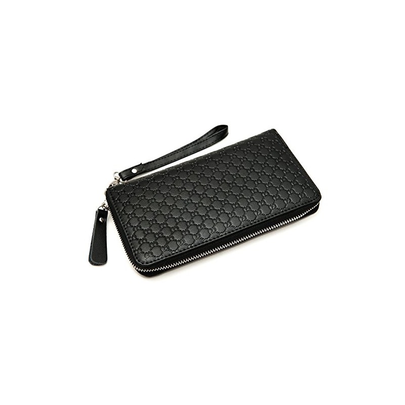 Womens Wallet, Portemonnaie, Purse, leather with embossing, Mod. 5017 by