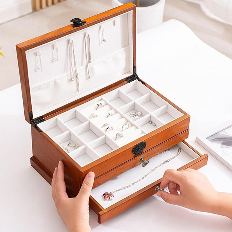BUXIMN 12pcs Mini Drawer Pulls, Small Knobs for Jewelry Box,