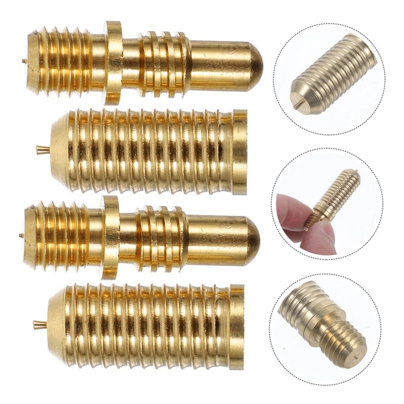 WOONEKY Pack Heavy Duty Pool Cue Extension Rod Screws for