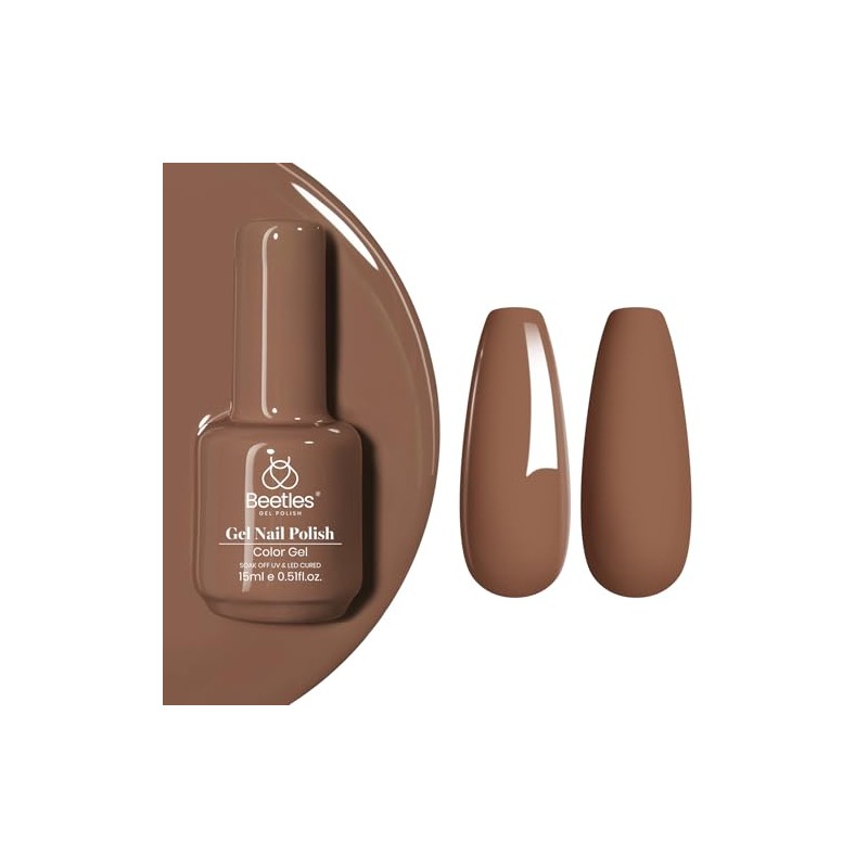 Beetles Gel Polish Beyonce Caramel 15ml - Esmalte de Uñas