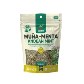 HANAN PERUVIAN SECRETS Andean Mint Tea | 100% Minthostachys setosa | Naturally Supports Healthy Digestion, Cramps, Kidney Function, Flavor in Cooking & Essential Oil - 1.76 oz / 50 g (Pack of 1)