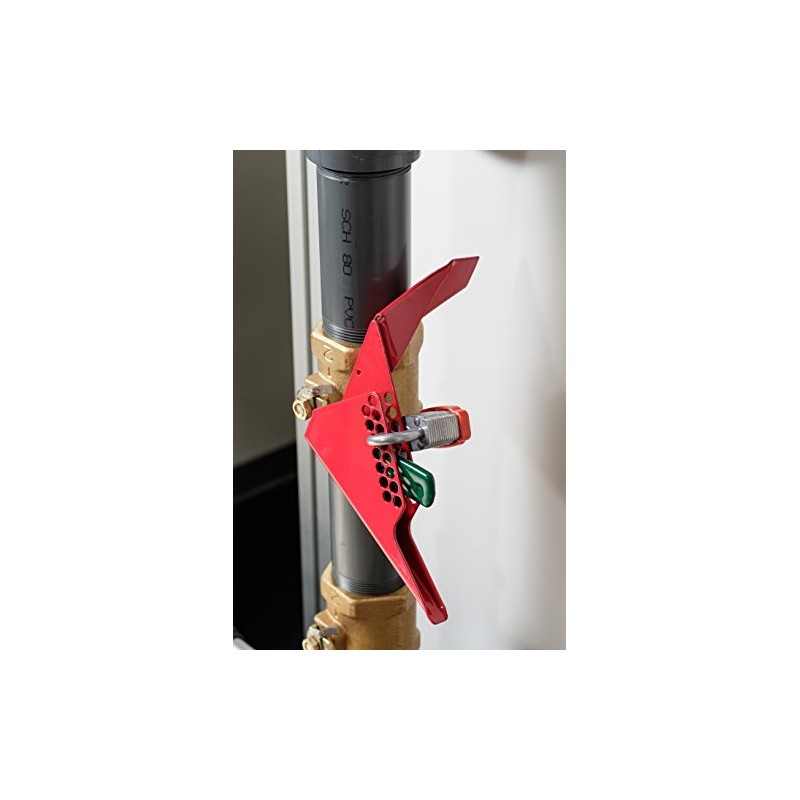 Brady Ball Valve Lockout, for 1-1/4" - 3" Outside Pipe