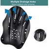 Swimming Training Hand Paddle , Swimming Training Paddle Adjustable Diving
