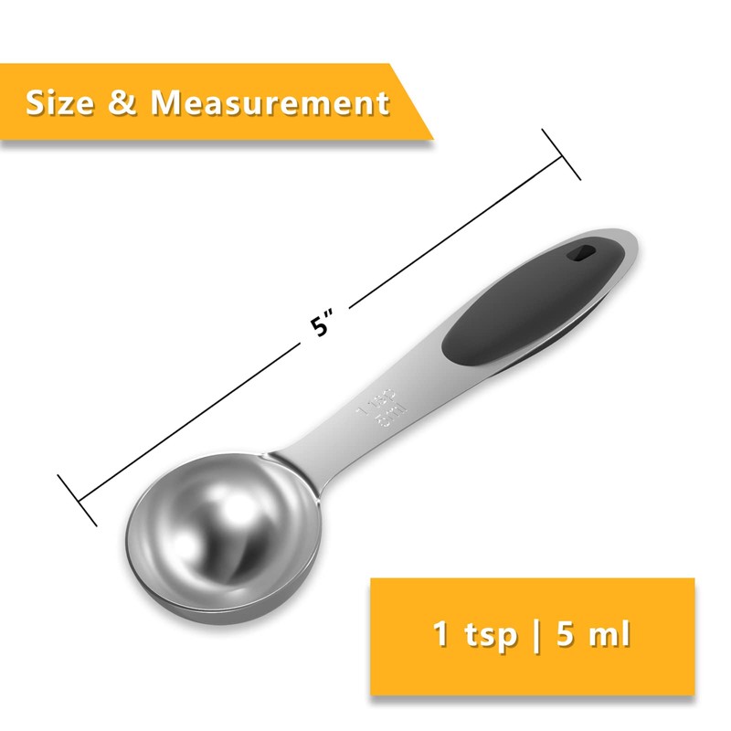 LEIFENY 1 Tsp(1/3 tbsp | 5 ml |5 cc| 1/6