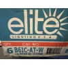 Elite Lighting NEW Box of 6 Elite Lighting B6IC-AT-W 1-Light