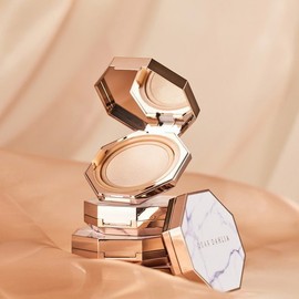 Dear Dahlia 스킨 파라다이스 쉬어 실크 쿠션+쿠션 퍼프 2개입 Skin Paradise Sheer Silk Cushion + Cushion Puff 2-Pack