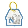 Tees Factory Snoopy Patch Key Ring N H5.5 x W