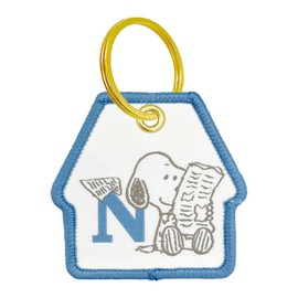 Tees Factory Snoopy Patch Key Ring N H5.5 x W 5.3 cm SN-5541975N