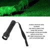 Green Light LED Flashlight Zoomable Portable Single Mode Green Hunting