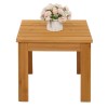 Wooden Square Side Table Coffee Tray End Table Bedside Night