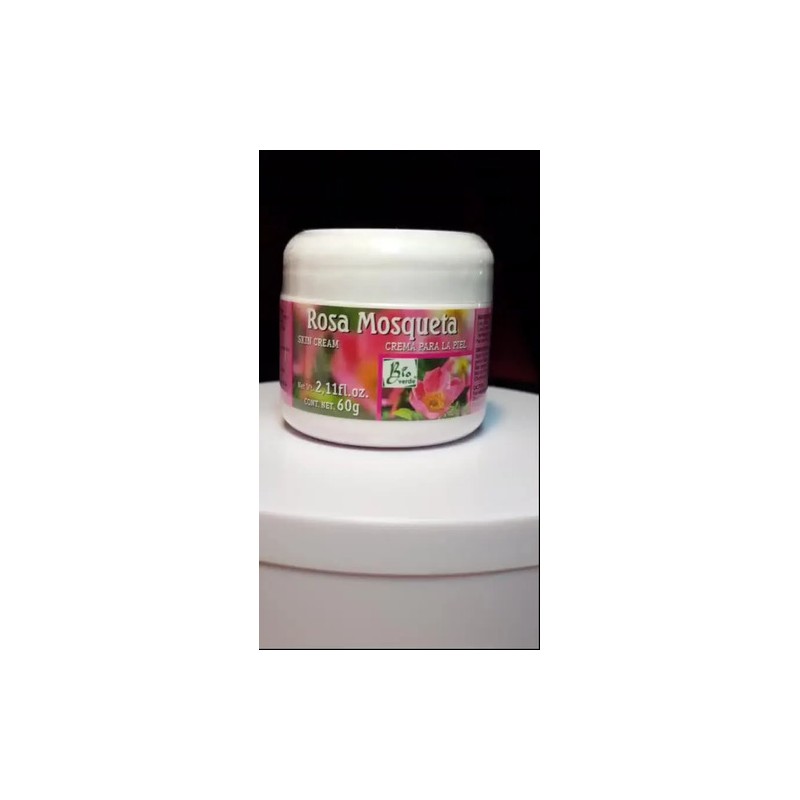 Crema Rosa Mosqueta Concha Nácar Hidrata Estrías Arrugas