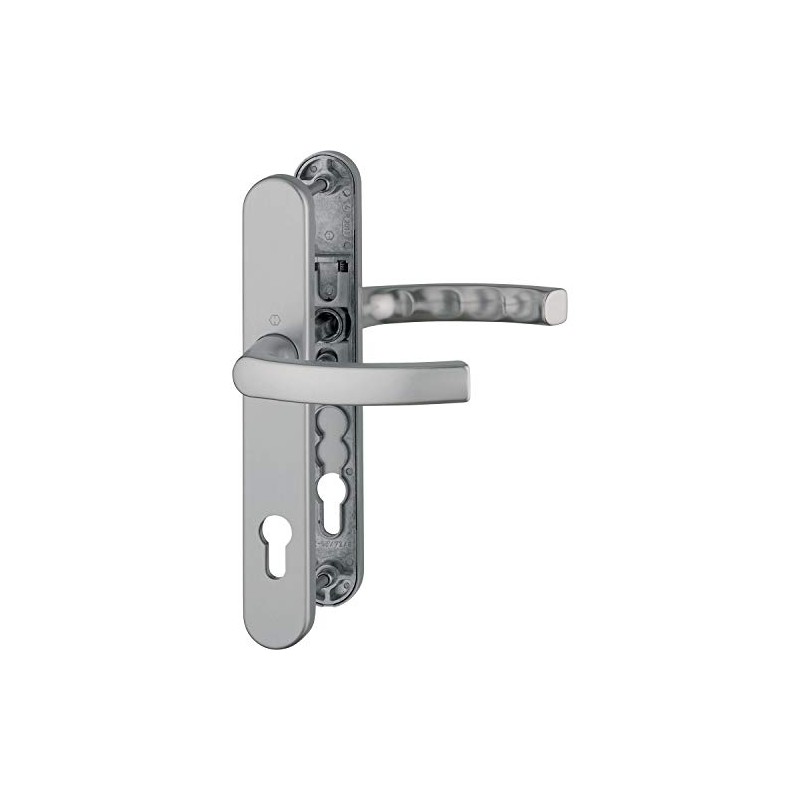 HOPPE Liege 3915724 Door Handle Set on Narrow Plate Door