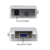 GINTOOYUN VGA to RCA Adapter,Composite AV S-VIDEO to VGA Converter,For