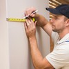 16ft Tape Measure with Fractions, 3/4" Wide Metal Blade, Compact