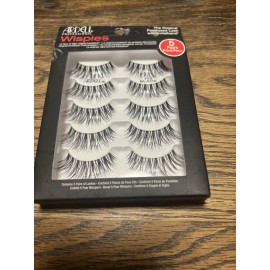 Ardell WISPIES False Eye Lashes #113 feathered lash 5 Pair invisiband #67516 New