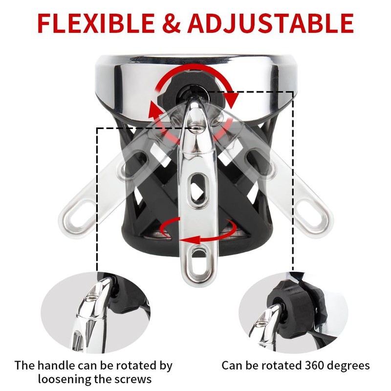 Goldwing GL1800 Motorcycle Handlebar Cup Holder Water Bottle Drink Holder