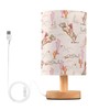 GOODOLD Cute Rodeo Cowgirl LED Table Lamp - Modern Minimalist