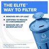 Brita Elite Water Filter Replacements for Pitchers and Dispensers, BPA-Free,