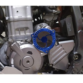 crazy sport Starter Idle Gear Cover Compatible With SUZUKI DRZ400 400E 400S DRZ400E DRZ400S DRZ400SM 400 2000-2025 ATV LTR450 LTZ400 Quadsport Motorcycle Dirt Bike Crankcase Cap(blue)