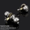 All Keyed Same Entry Door Knobs with Double Cylinder Deadbolt