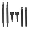 RC Axle Drive Shaft Front Rear Steel Black Drive Shaft