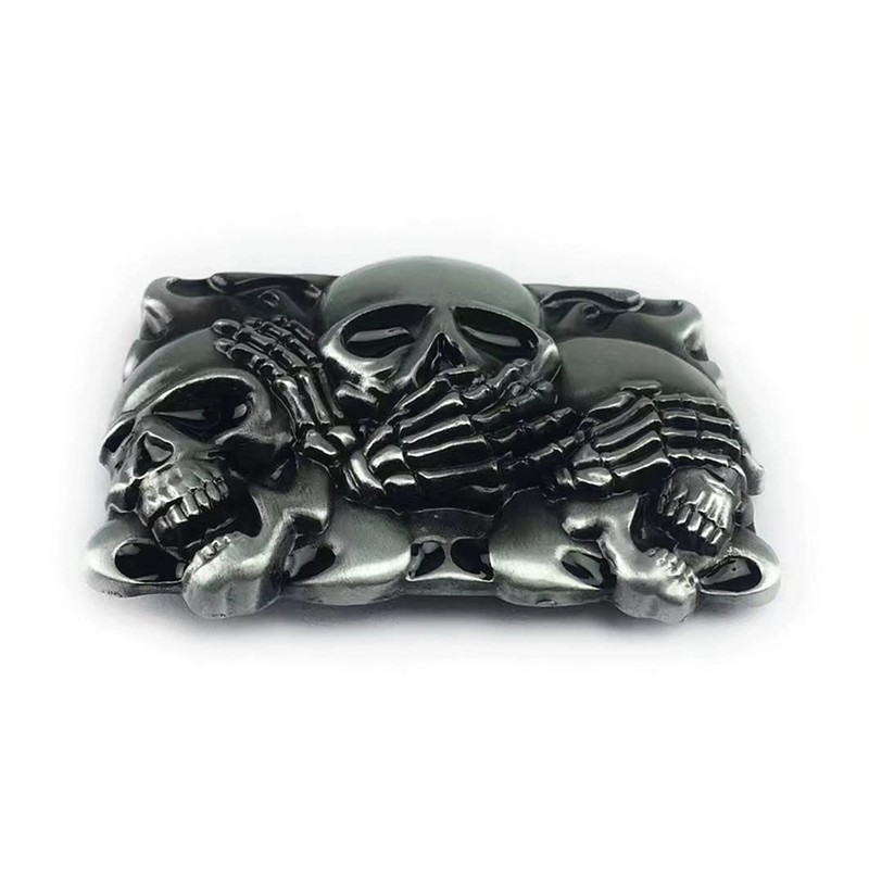 MULBA Vintage Western Cowboy Belt Buckle Zinc Alloy Belt Buckle