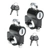 bylikeho 2Pcs Motorcycle Helmet Lock,Motorcycle Helmet Accessories Car Accessories Universal