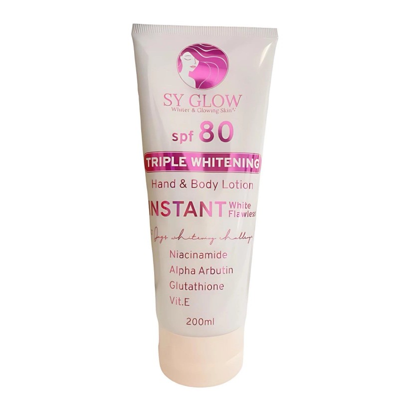 SY Glow Rejuvenating Set + Triple Whitening Lotion SPF 80