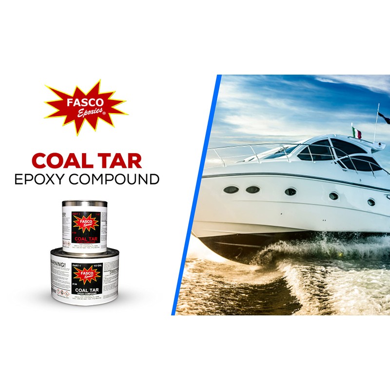 Fasco Epoxies #54 - Coal Tar Epoxy - 3 Quart