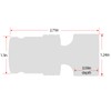 1/2" Drive Swivel Sleeve 22mm, Shallow Universal Impact Sleeve, SAE