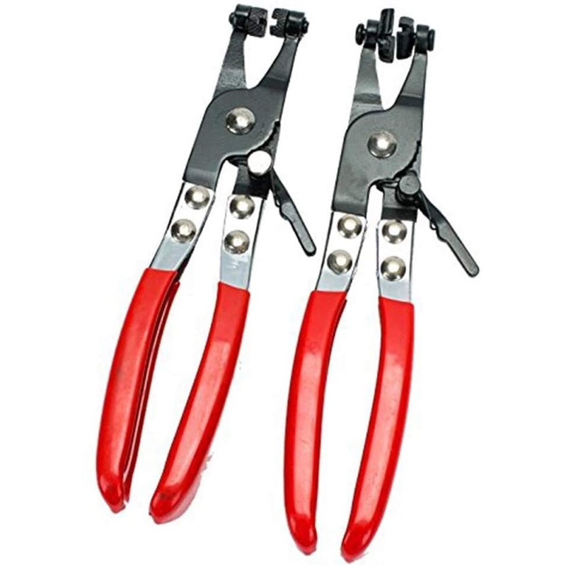 Tools Hose Clamp Pliers Set,2 Piece, Wide, Flat Band Hose