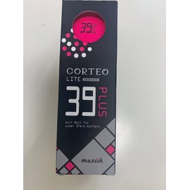 muziik Corteo 39 PLUS Golf Balls 1 Sleeve (3 Pieces) Pink