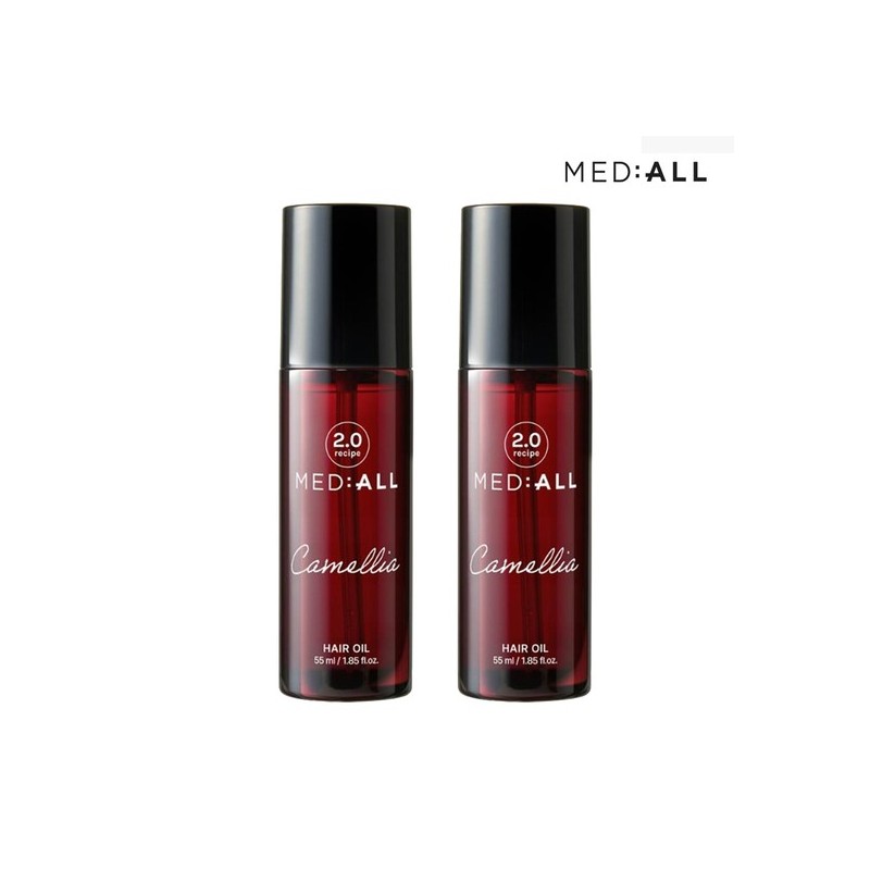 Mediol Intensive Hair Oil Camellia 55ml (2 Pieces) / Red