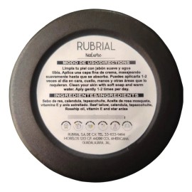 Crema De Sebo De Res Rubrial Día/noche Normal A Seca