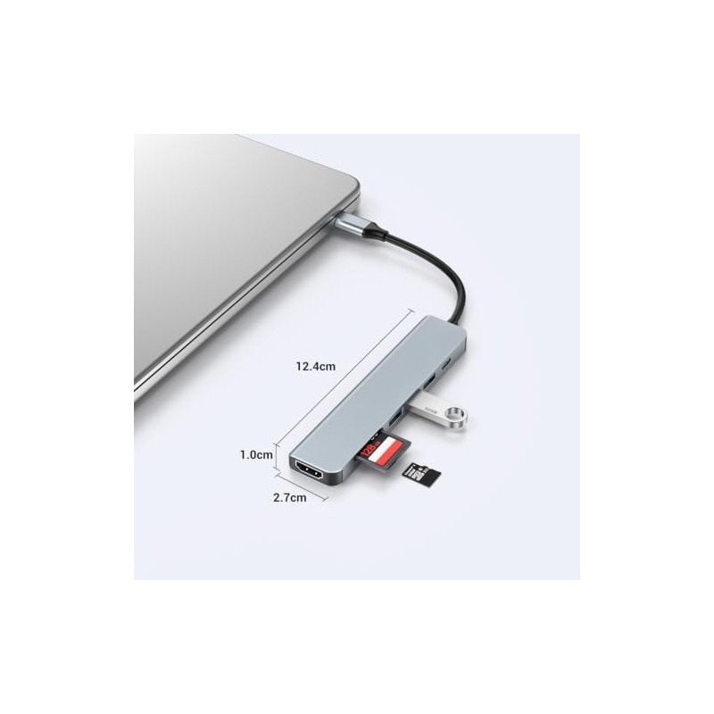 atolla 7 en 1 USB C HUB, para MacBook ProAirNeoDELLDispositivos