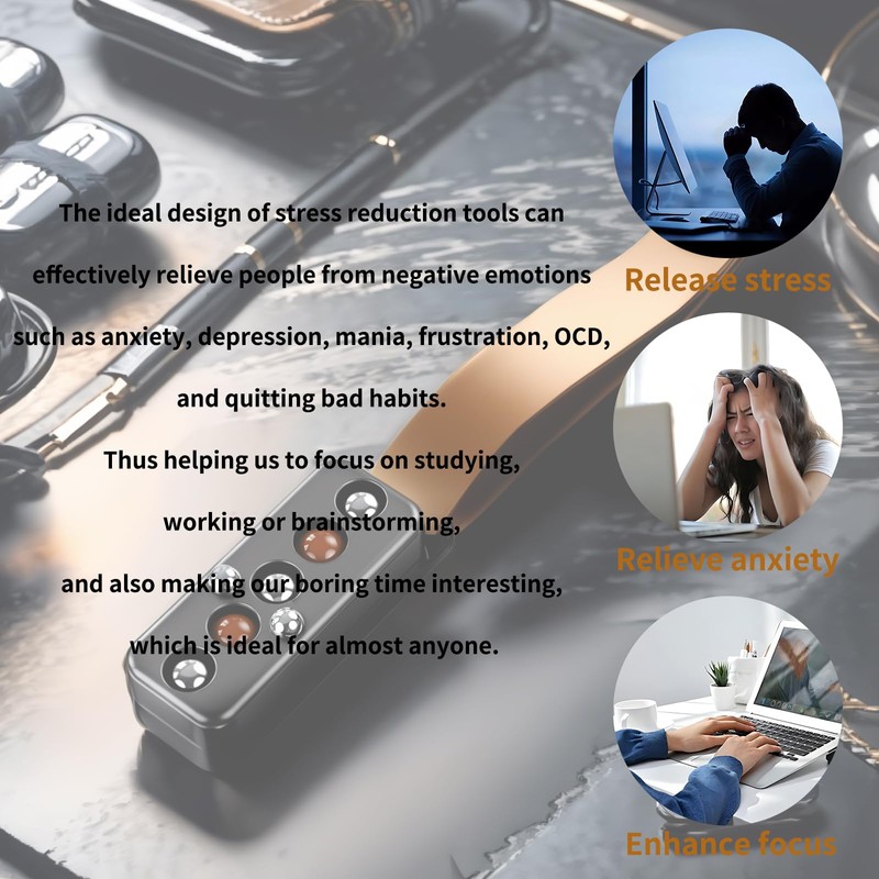 keyshoot Fidget Slider for Adults, Green