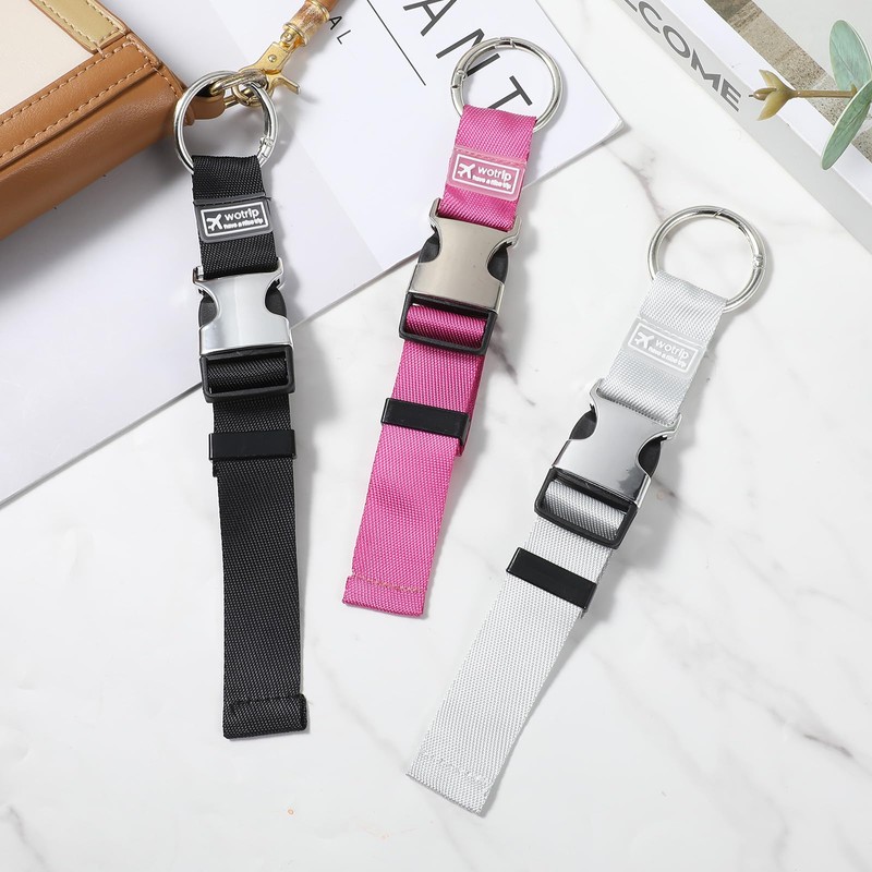 3 PCS Luggage Connector Straps for Suitcases Add a Bag