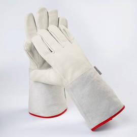 Sindayo -260°C/-436°F Antifreeze Gloves for Dry Ice Handling Liquid Nitrogen Sponge and Cotton Inner (5 Pair (14 Inch))