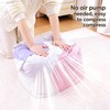 No‑pump Vacuum Storage Bags – Press & Seal, Reusable Space