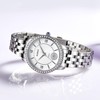 RUIMAS Women's Analog Waterproof Date Fashion Popular Metal Band Quartz