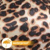 YBEATY Reusable Shower Cap for Women Leopard Shower Caps Large