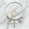 Little Girl's First Communion Bracelet in Silver Tones. Little Girls