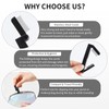 DUcare Eyelash Comb Separator Eyelash Eyebrow Mascara Brush Applicator Eyelash